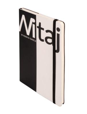 Opakowanie Notes A5 kropki Witaj czarno-biały