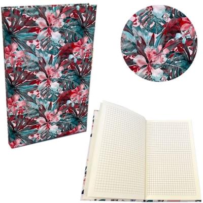 Opakowanie Notes A5 Soft Touch Kwiaty tajskie