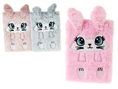 Opakowanie Notes A5 w okładce pluszowej MIX