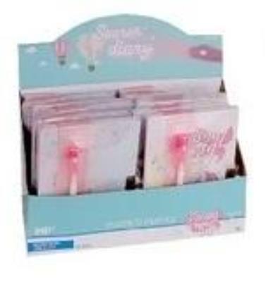 Opakowanie Notes A5 z kłódką i z długopisem UV (12szt)