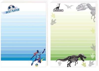 Opakowanie Notes A6/80K z poddrukiem Chłopiec (10szt)