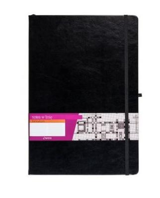 Opakowanie Notes A6 Linia Formalizm Czarny ANTRA