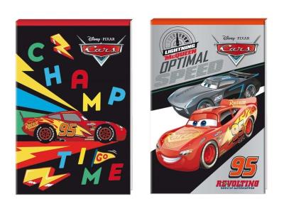 Opakowanie Notes A7/30K z poddrukiem Cars (16szt)