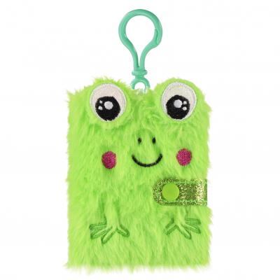 Opakowanie Notes brelok pluszowy Żaba