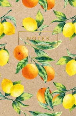Opakowanie Notes Cytrusy kropki