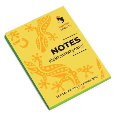 Opakowanie Notes elektrostatyczny zielony 100 karteczek