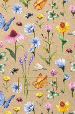 Opakowanie Notes Kwiaty Polne kropki