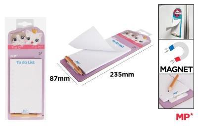 Opakowanie Notes magnetyczny na lodówkę z ołówkiem