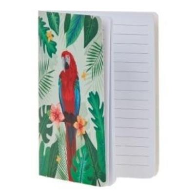 Opakowanie Notes papuga Ara czerwona (6szt)