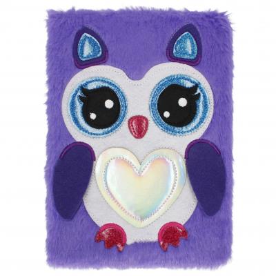 Opakowanie Notes pluszowy Sowa