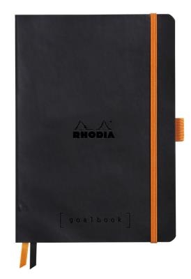 Opakowanie Notes Rhodia Rhodiarama Goalbook black  A5 - kropki - Softcover