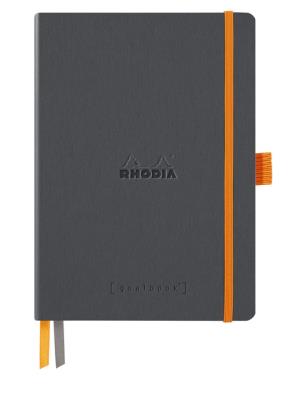 Opakowanie Notes Rhodia -  Rhodiarama Goalbook titanium  A5 - kropki - Softcover