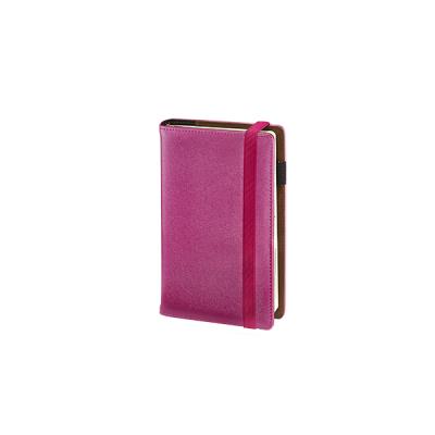 Notes różowy A6 na gumkę kratka N41B-60. Wydawca: I-DROPS. SmakLiter.pl Opakowanie Notes różowy A6 na gumkę kratka N41B-60