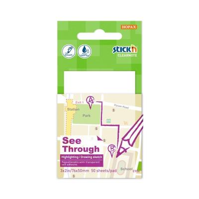 Opakowanie Notes samoprzylepny 51x76mm 50 kart.