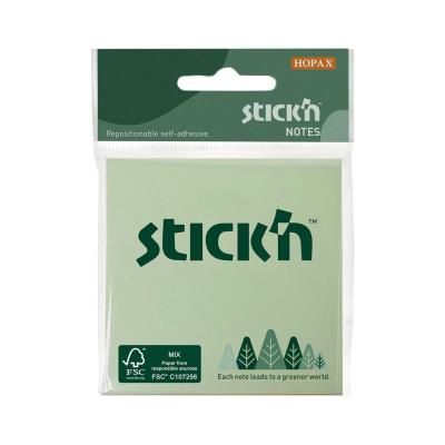 Opakowanie Notes samoprzylepny 76x76mm 3 kolory pastel 50k.