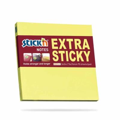 Opakowanie Notes samoprzylepny Extra sticky żółty neon