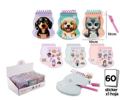 Opakowanie Notes z długopisem Big Dream Girls MIX