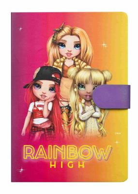 Opakowanie Notes zamykany na magnes Rainbow High