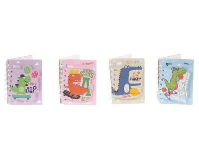 Opakowanie Notesik na spirali Dinozaur MIX