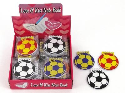 Opakowanie Notesik na spirali Piłki (48szt)