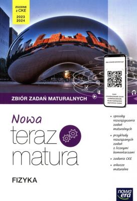 Nowa Teraz matura Fizyka. Zb. zad. ZR. Autor: Opracowanie zbiorowe. SmakLiter.pl Okładka książki Nowa Teraz matura Fizyka. Zb. zad. ZR