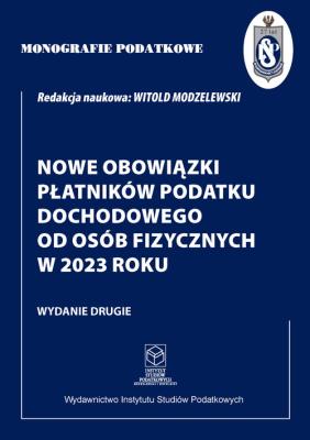 Opakowanie Nowe obowiązki płatników podatku dochodowego od osób fizycznych w 2023 roku