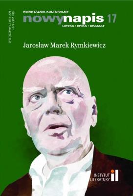 Okładka książki Nowy Napis. Liryka, epika, dramat 17/2023