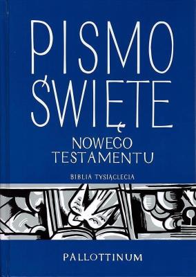 Nowy Testament Duży druk. Autor: Opracowanie zbiorowe. SmakLiter.pl Okładka książki Nowy Testament Duży druk