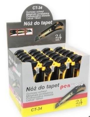 Opakowanie Nóż do tapet (24szt)