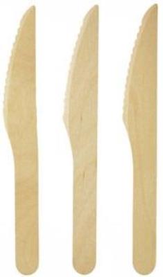 Opakowanie Noże drewniane 100szt
