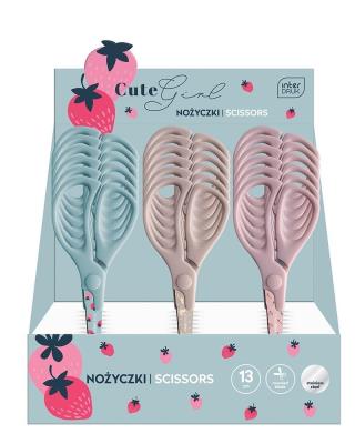 Opakowanie Nożyczki 13cm Cute Girl (18szt)