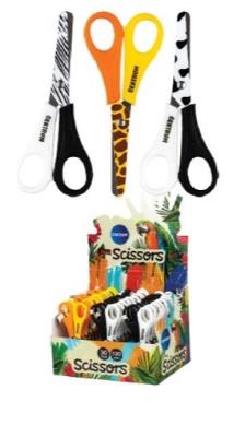 Opakowanie Nożyczki dla dzieci Zoo 130mm 82430 (30szt)