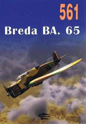 NR 561 Breda BA. 65. Autor: Janusz Ledwoch. SmakLiter.pl Okładka książki NR 561 Breda BA. 65