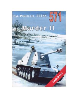 NR 571 Marder II. Autor: Janusz Ledwoch. SmakLiter.pl Okładka książki NR 571 Marder II