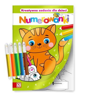 Numerowanki. Autor:   Praca zbiorowa. SmakLiter.pl Okładka książki Numerowanki