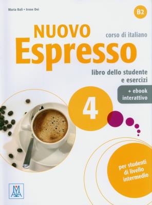 Okładka książki Nuovo Espresso 4 Podręcznik + ćwiczenia + ebook