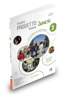 Nuovo Progetto italiano junior 3 podręcznik + ćw +. Autor: Marin Telis, Caon Fabio. SmakLiter.pl Okładka książki Nuovo Progetto italiano junior 3 podręcznik + ćw +