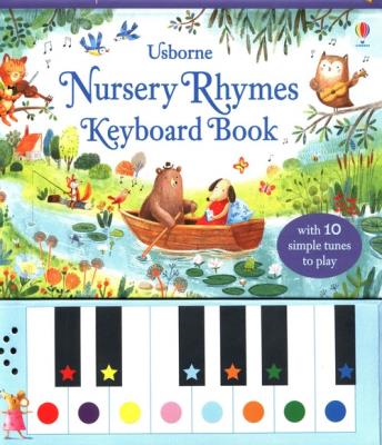 NURSERY RHYMES KEYBOARD BOOK. Autor: Taplin Sam. SmakLiter.pl Okładka książki NURSERY RHYMES KEYBOARD BOOK
