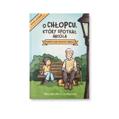 Okładka książki O chłopcu, który spotkał anioła