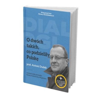 O dwóch takich, co podzieliły Polskę. Autor: Kołodyńska-Magdziarz Natalia, Dudek Antoni. SmakLiter.pl Okładka książki O dwóch takich, co podzieliły Polskę
