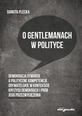 Okładka książki O gentlemanach w polityce