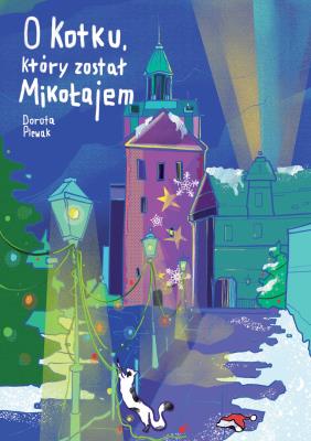 Okładka książki O kotku, który został Mikołajem