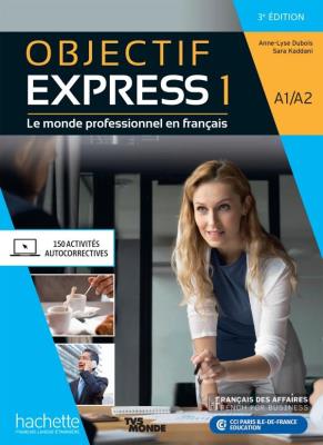 Okładka książki Objectif Express 1 A1/A2 3e ed podręcznik+online