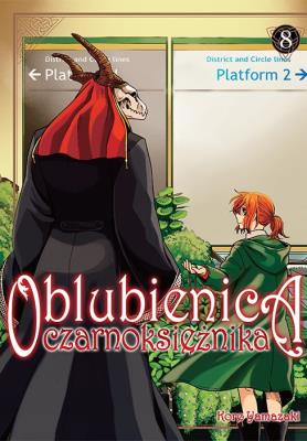 Oblubienica czarnoksiężnika. Tom 8. Autor: Kore Yamazaki. SmakLiter.pl Okładka książki Oblubienica czarnoksiężnika. Tom 8