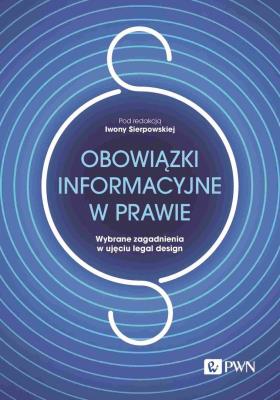 Okładka książki Obowiązki informacyjne w prawie.