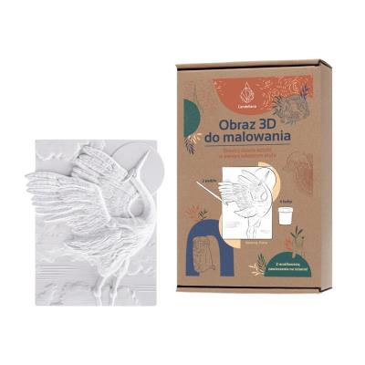 Opakowanie Obraz z 3D do malowania - Dancing Crane