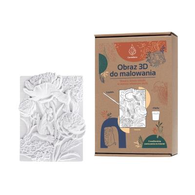 Opakowanie Obraz z 3D do malowania - Peonies