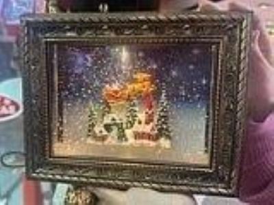 Opakowanie Obrazek świąteczny ze światłem