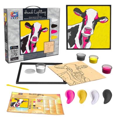 Opakowanie Obrazek z plasteliny Krowa 30x30cm