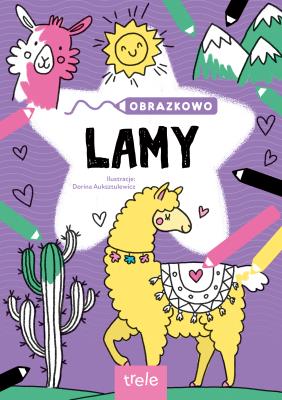 Obrazkowo. Lamy. Obrazkowo. Autor: Opracowanie zbiorowe. SmakLiter.pl Okładka książki Obrazkowo. Lamy. Obrazkowo